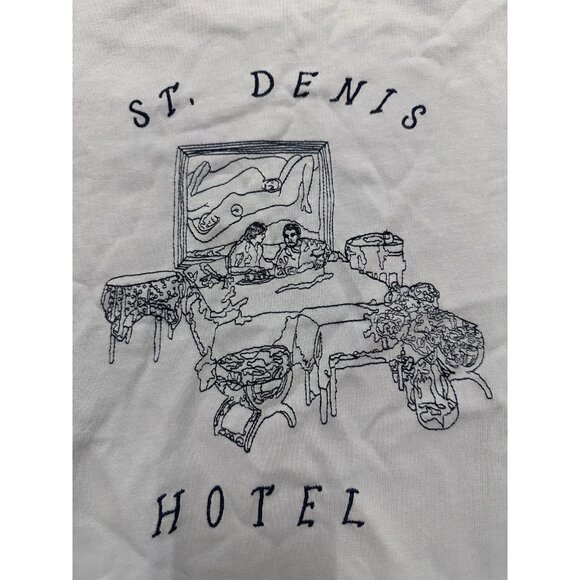 Samuel Zelig Hotel Tee in Light Blue - Picture 5 of 5